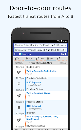 Auckland Transport: Offline AT Screen 3