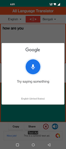 All Language Translator Screen 2