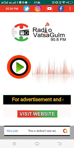 Android application Radio Vatsa Gulm (Online) screenshort