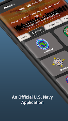 Android application Foreign Culture Guide screenshort