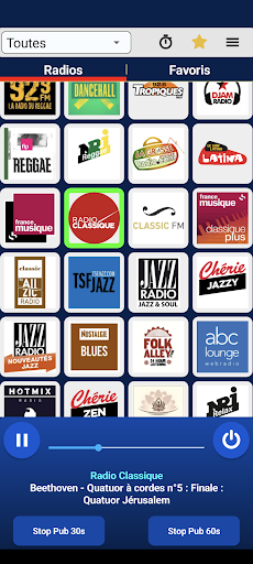 Radios Françaises Screen 2