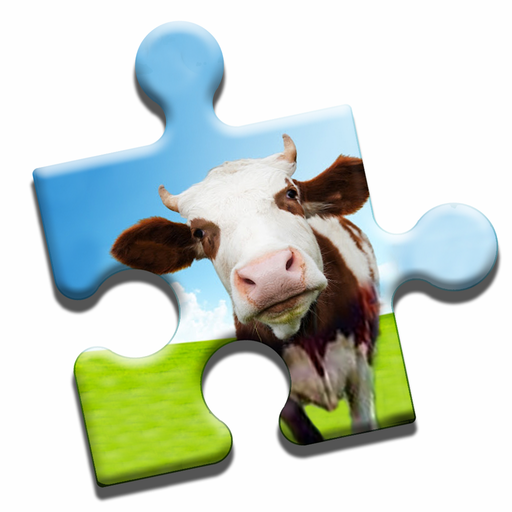 Farm Animals Jigsaw Puzzle logo