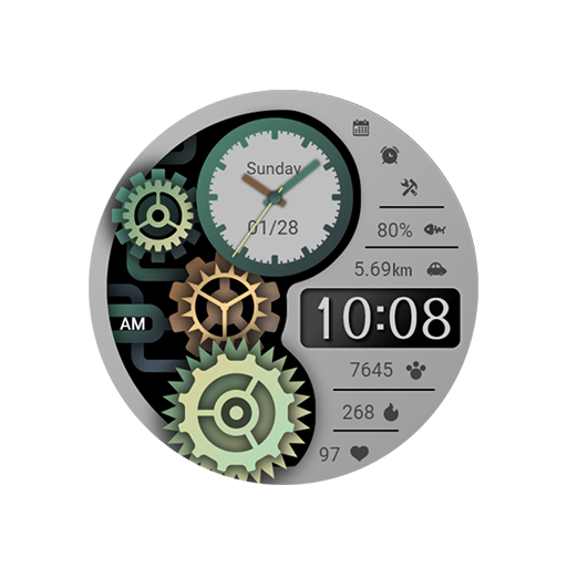 Forest Machinery For Wear OS logo