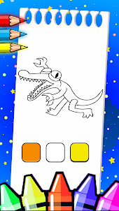 Rainbow Freind 2 Coloring Book