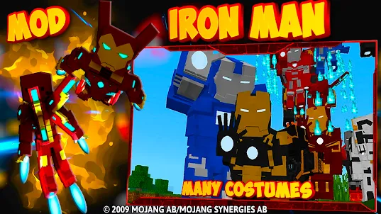 Iron Man Mods for Minecraft