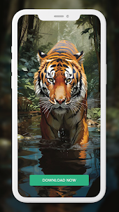 Tiger-Hintergründe