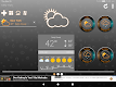 screenshot of Weather Clock