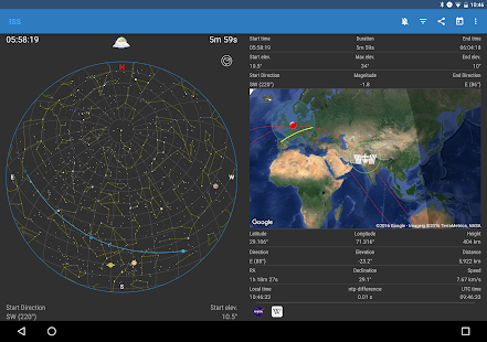 ISS Detector Pro Tangkapan layar