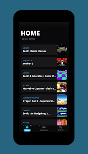 ArcadeX - Retro Gaming App
