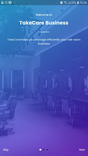 Take Care Business Screen 2