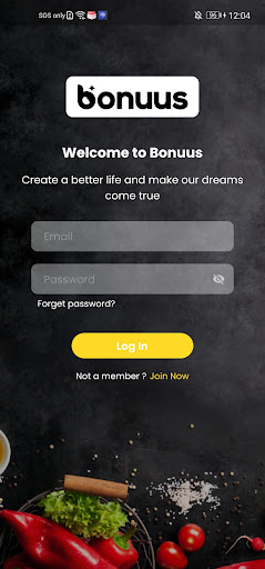 Android application Bonuus screenshort
