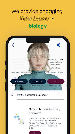 Screenshot of Study Buddy STEM Learning App