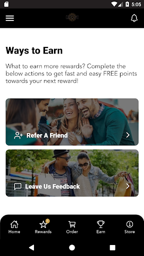 Cafe 641 Rewards Screen 2