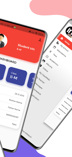 Edu Influx School App Screen 2