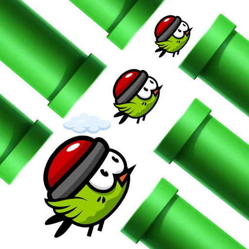 Flying Bird 3D - Offline game Logo