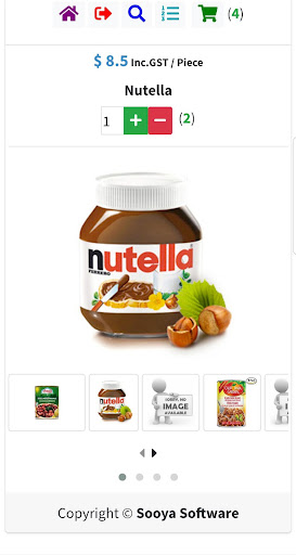Android application Retail Plus screenshort