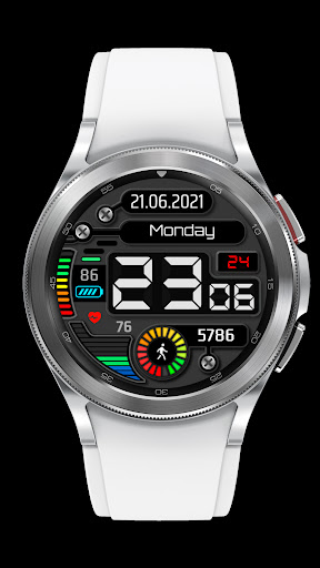 ITD9 Digital sport Watch Face Screen 3