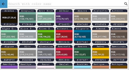 Identify color & recognizer Screen 3