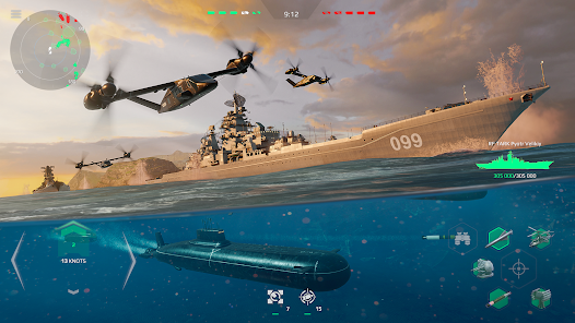 Modern Warships Mod APK 0.64.1.10750400 (Unlimited money, gold) Gallery 1