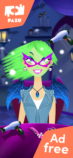 Girls Hair Salon Glow - Screenshot 2