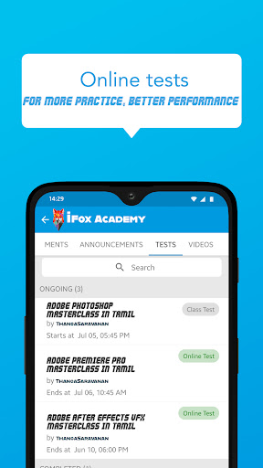 iFox Academy Screen 3