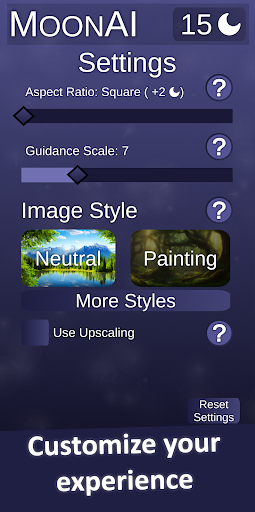 MoonAI - Image Generator Screen 3