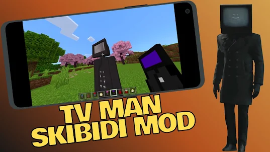 TVman Mod Minecraft Skibidi