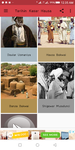 Tarihin Kasar Hausa Screen 3