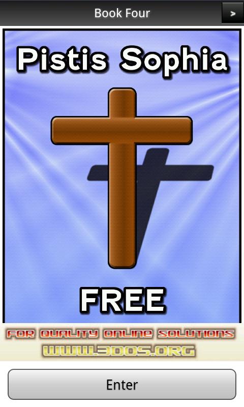 Android application Pistis Sophia Book 4 screenshot