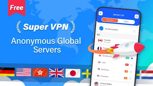 Super VPN - Secure VPN Proxy
