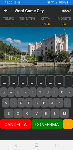 Word Game City Screen 2