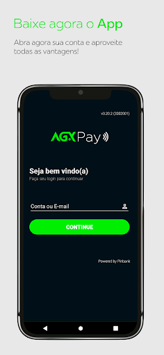 Android application AGXPay screenshort