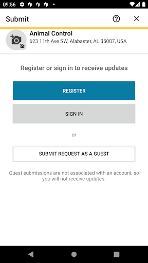 Screenshot of Alabaster Connect