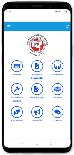 Android application SINDSEBA screenshort