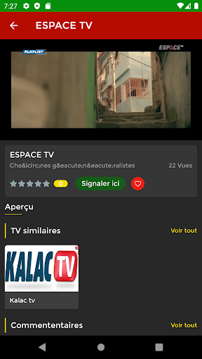 Guinée TV Screen 2