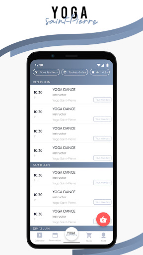Yoga Saint Pierre Screen 2