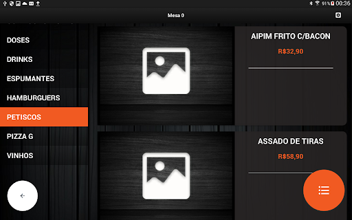Mídia Cardápio - Pubs Screen 2