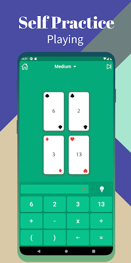 Android application Make 24 - Multiplayer Game screenshort