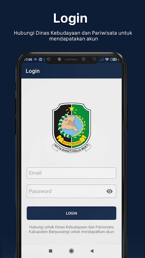 Android application E-Ticketing Wisata Banyuwangi screenshort