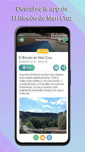 Android application El Rincón de Mari Cruz screenshort