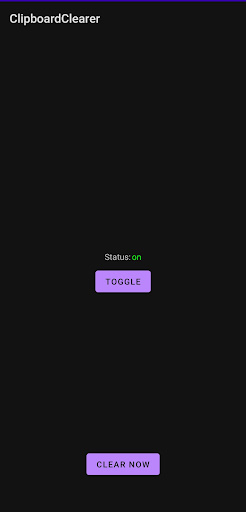 Auto Clipboard Clearer Screen 2