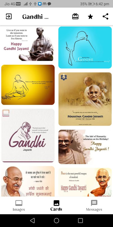 Gandhi Jayanti Wishes - 1.0.2 - (Android)