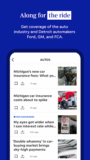 Screenshot of Detroit Free Press: Freep