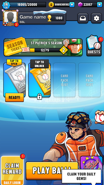 Super Hit Baseball 4.12.2 APK + Mod (Unlimited money) untuk android