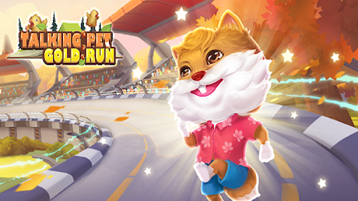 Android application Talking Pet Gold Run screenshort
