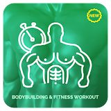 Bodybuilding & fitness workout icon