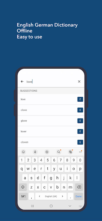 English German Dictionary - 3.1.6 - (Android)