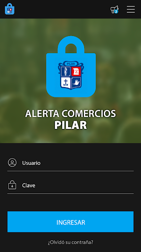 Android application Alerta Comercios Pilar screenshort