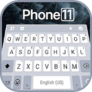 Tema de Teclat Silver Phone 11 Pro