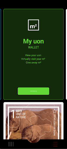 Android application Uon.Earth screenshort